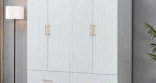 Our Honest Take on the 4-Door White Armoire Wardrobe’s Value