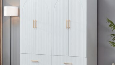 Our Honest Take on the 4-Door White Armoire Wardrobe’s Value