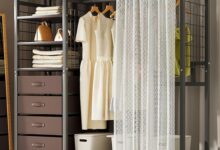 How We Organized Our Space with a Portable Rolling Wardrobe