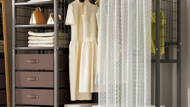 How We Organized Our Space with a Portable Rolling Wardrobe
