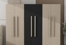 How We Organize with the Simple Wardrobe 6-Door Closet