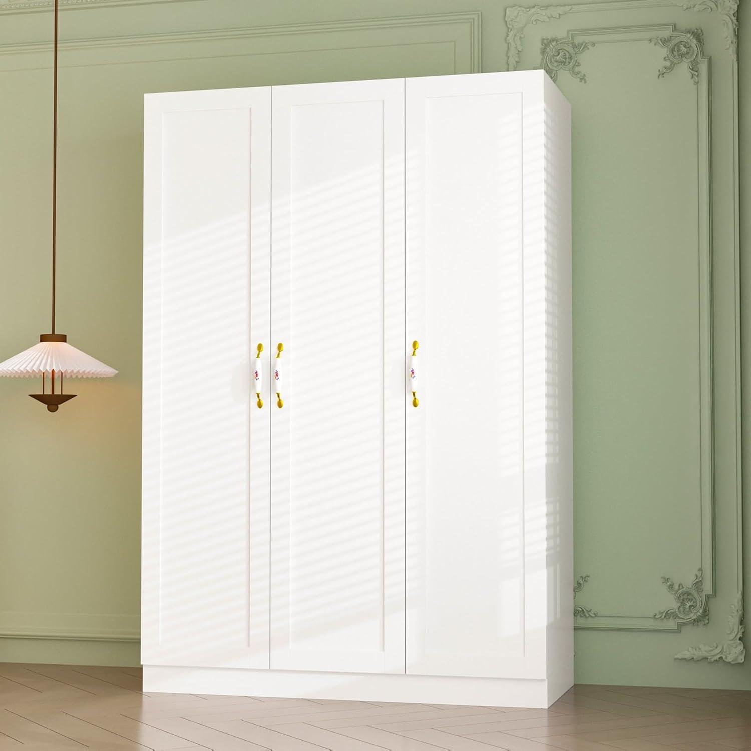 Our Take on the Sleek JOIKUJIA 3-Door Wardrobe: Practical & Stylish