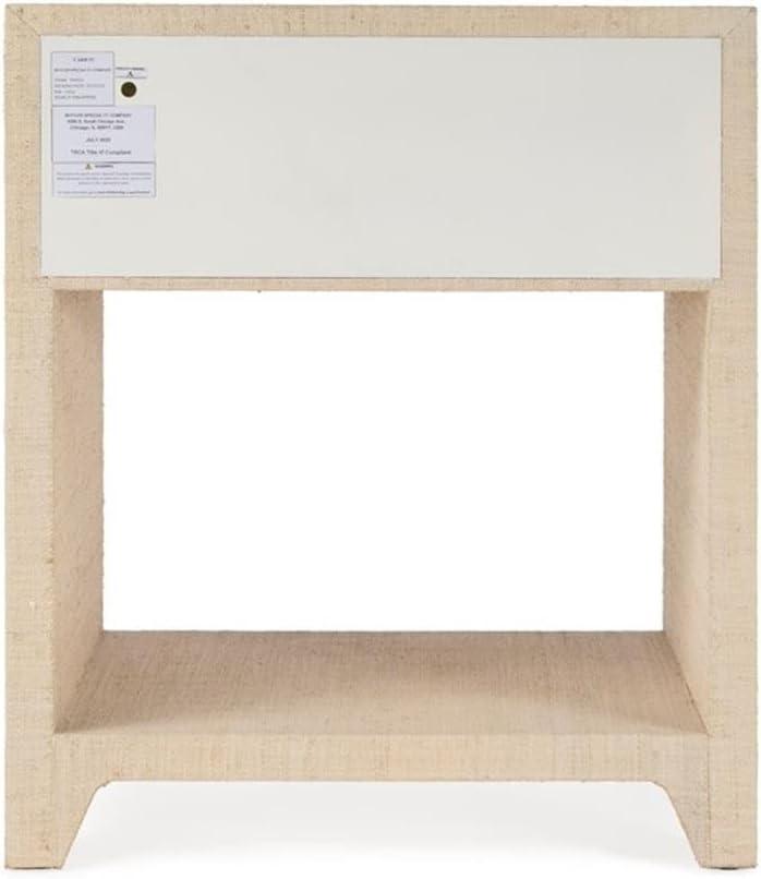 Why We Love the ASOS raffia Nightstand: ⁢Natural Charm & Function