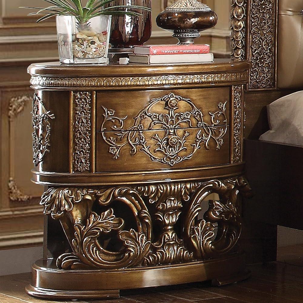 Our Take on the Elegant Brown & Gold Nightstand: Cozy⁢ and ​Sleek