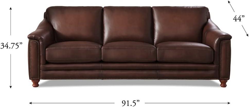 Why We Agree: ​Hydeline Belfast Leather Sofa's​ Comfort & ‌Craftsmanship
