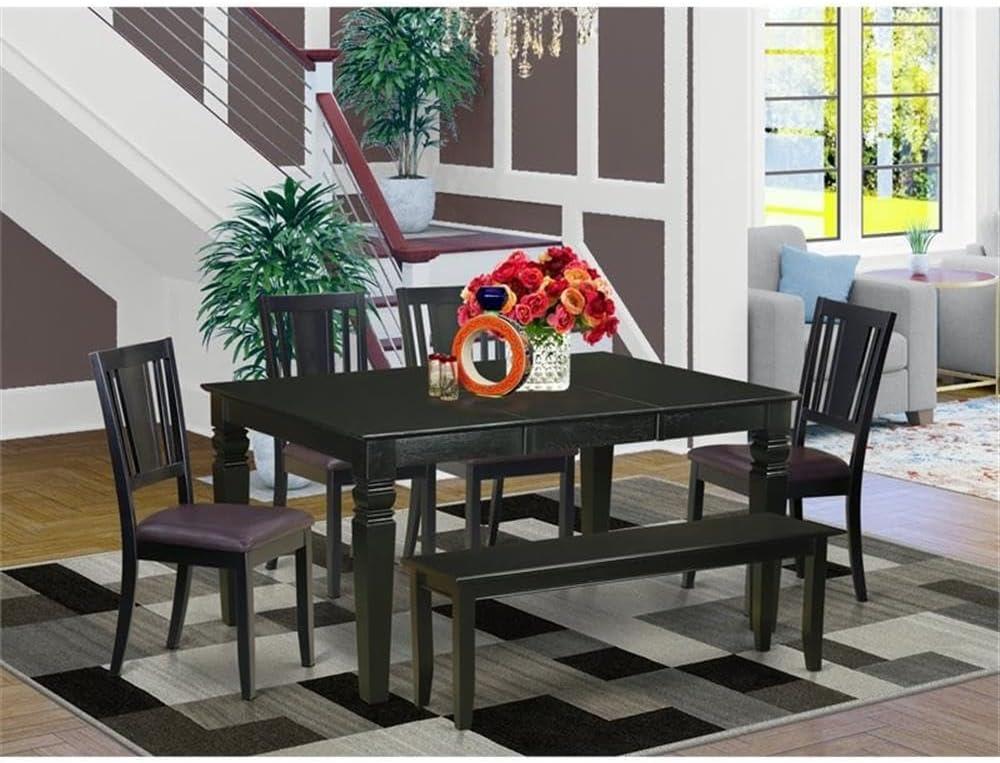 Our Take on East West Furniture's Sleek 6-Piece Dining Set