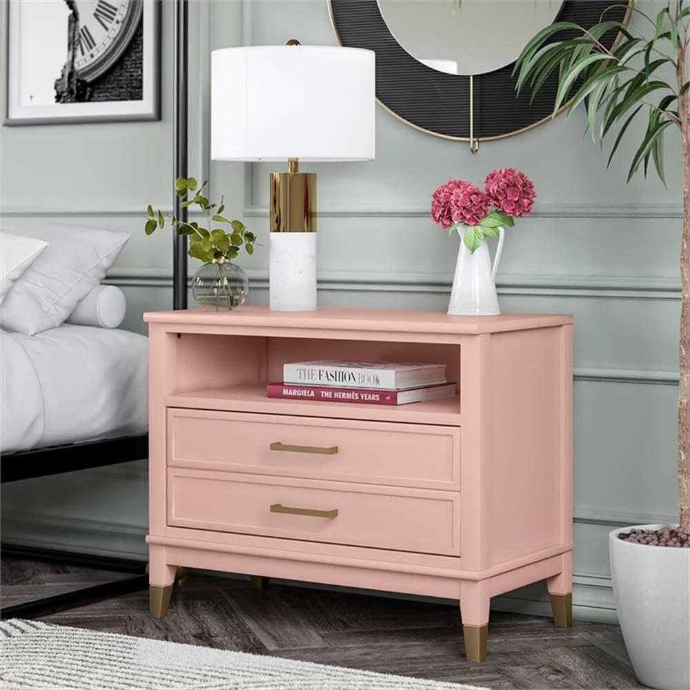 Our Take on the CosmoLiving Westerleigh Nightstand:⁣ Stylish & Spacious