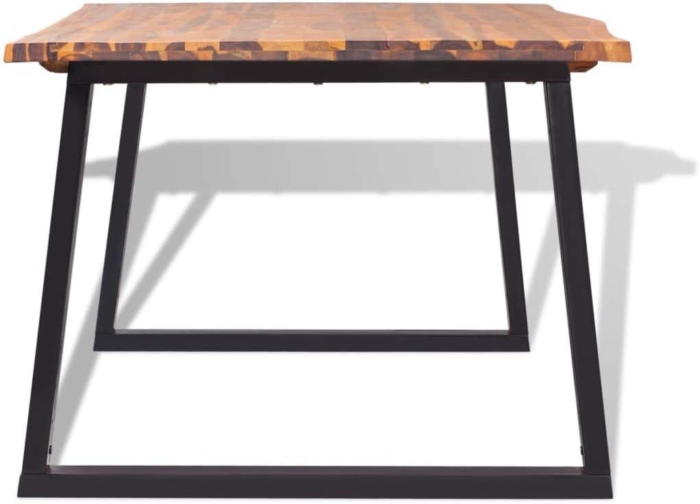 Our ⁢Honest Take on the Solid Acacia Wood‍ Dining Table's Rustic⁤ Charm