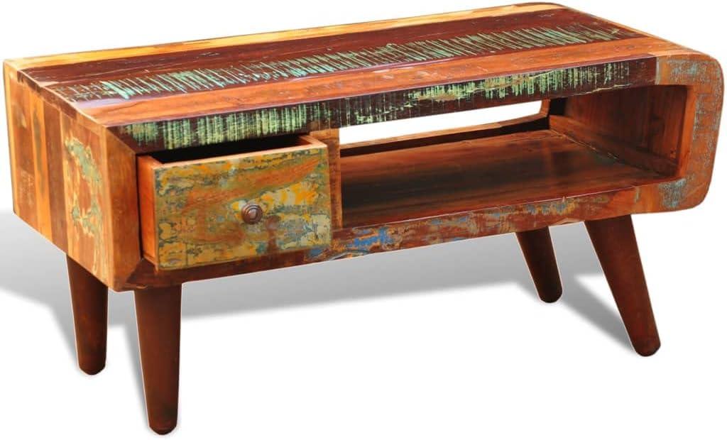 Why We Love vidaXL's Handmade Antique Coffee Table: A ⁤Rustic ⁤Charm