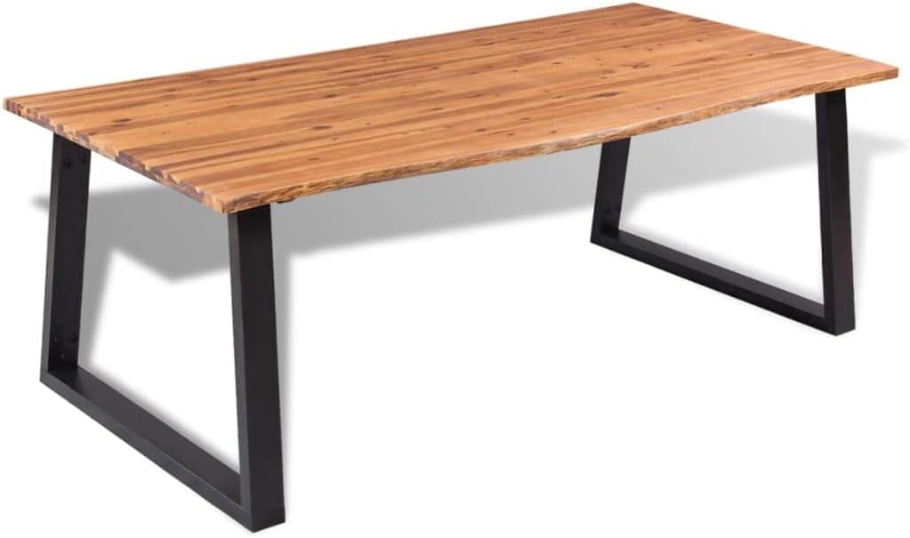 Our Honest Take⁣ on the Solid Acacia Wood Dining Table's Rustic Charm