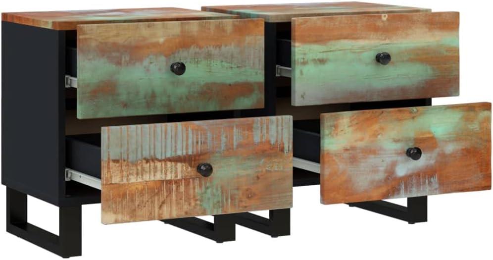 How We Fell for ⁣vidaXL's Industrial ‍Bedside Cabinets Set