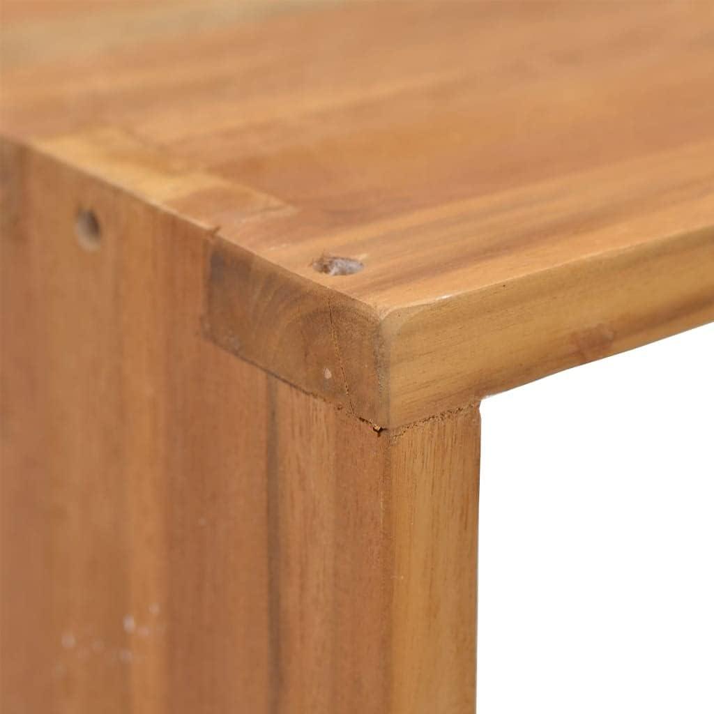 Our Review:‍ Durable & Stylish Solid Teak Bedside Cabinet Cube