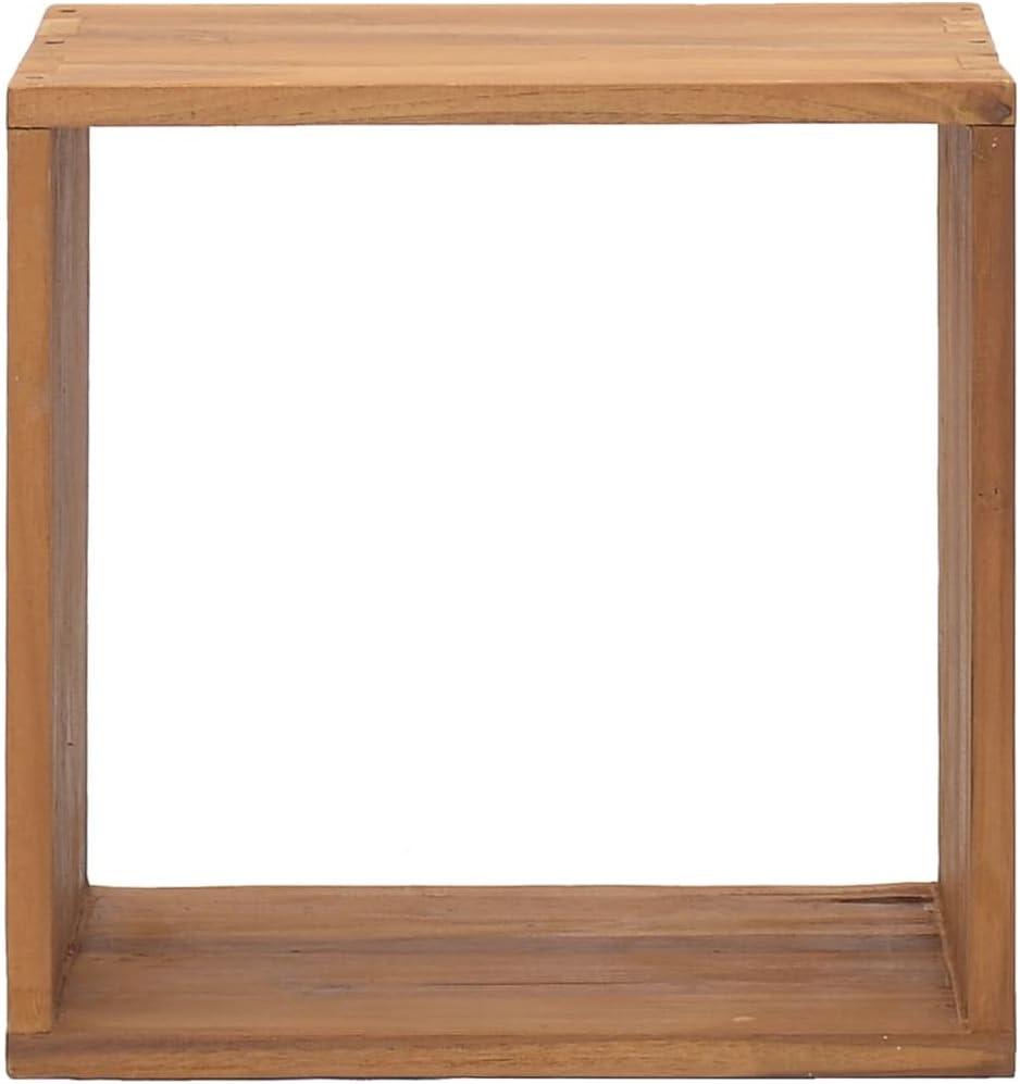 Our Review: Durable‌ & Stylish Solid Teak Bedside Cabinet Cube