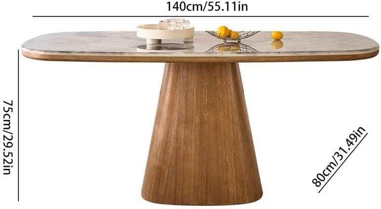 Our Review: Versatile Solid Wood & Marble Dining Table Delight