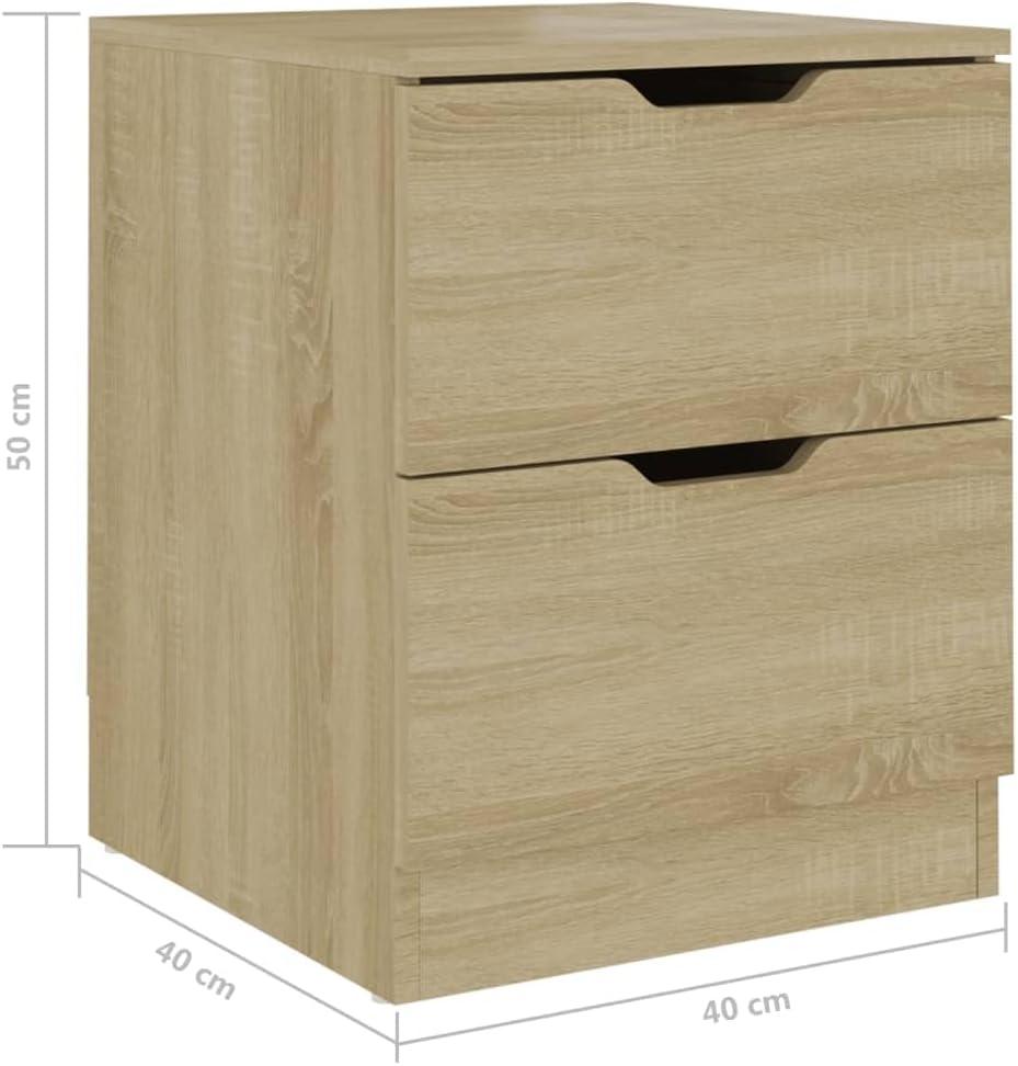 Our Take on the Sonoma Oak Bedside Cabinet Set: Stylish & practical
