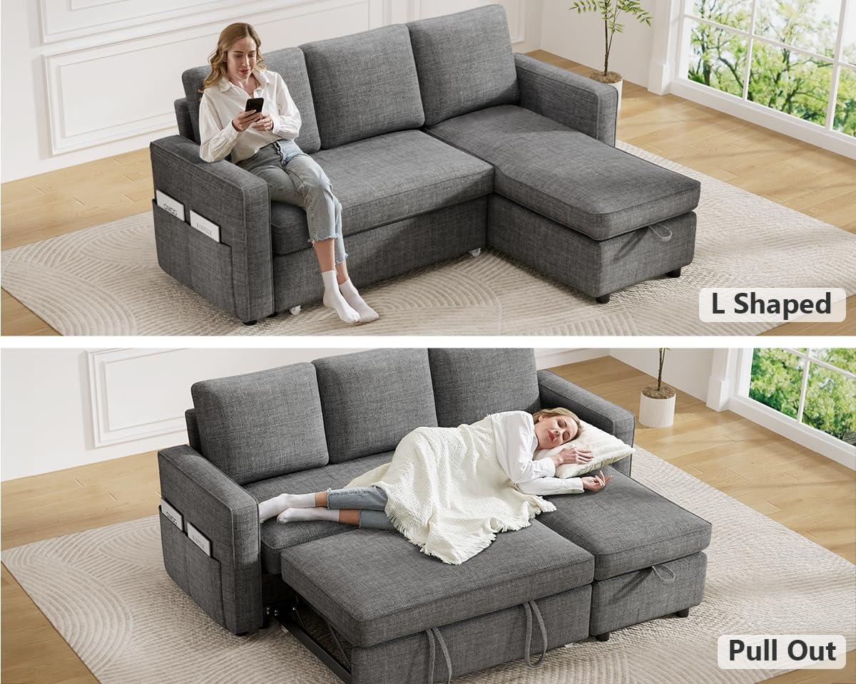 Our Honest Take on the Sunny Heart Sleeper Sofa Bed's Comfort & Style