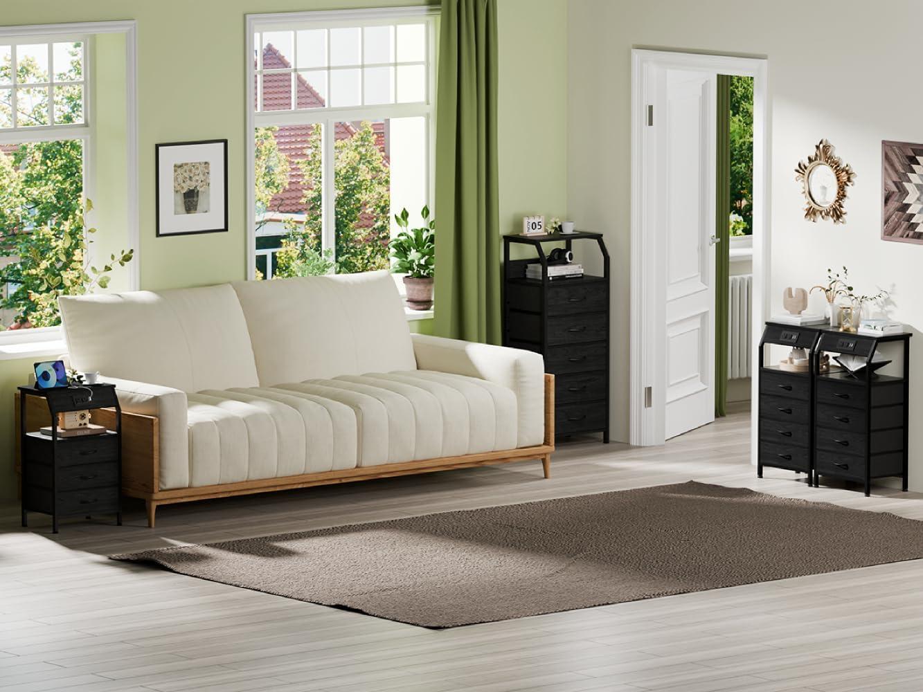 How We Loved Furnulem's Versatile Night Stand Set for Every Room