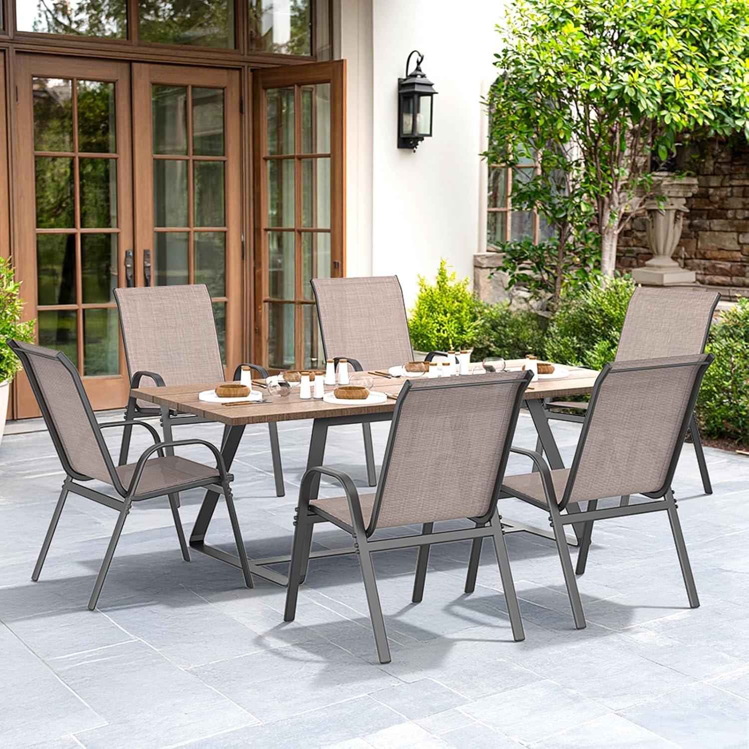 Our honest Take: Stylish & Sturdy Patio Chairs Set of 6 Review