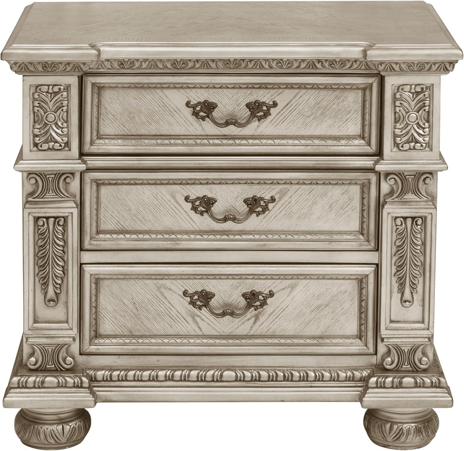Why We love the Benjara Lumi Nightstand's timeless Elegance