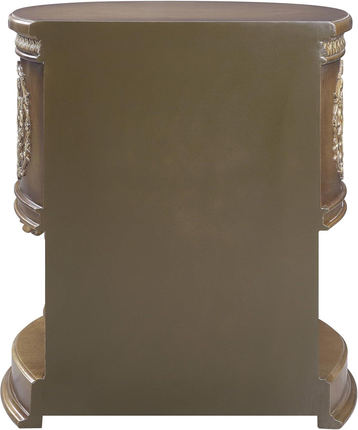 Our Take on the Elegant​ Brown​ & Gold Nightstand: Cozy and Sleek