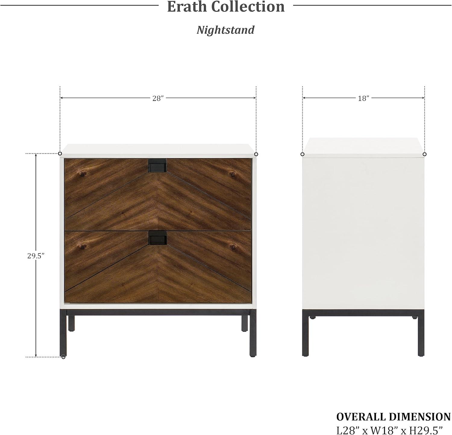 Why We Love the Lexicon erath Nightstand's Sleek Two-Tone Design