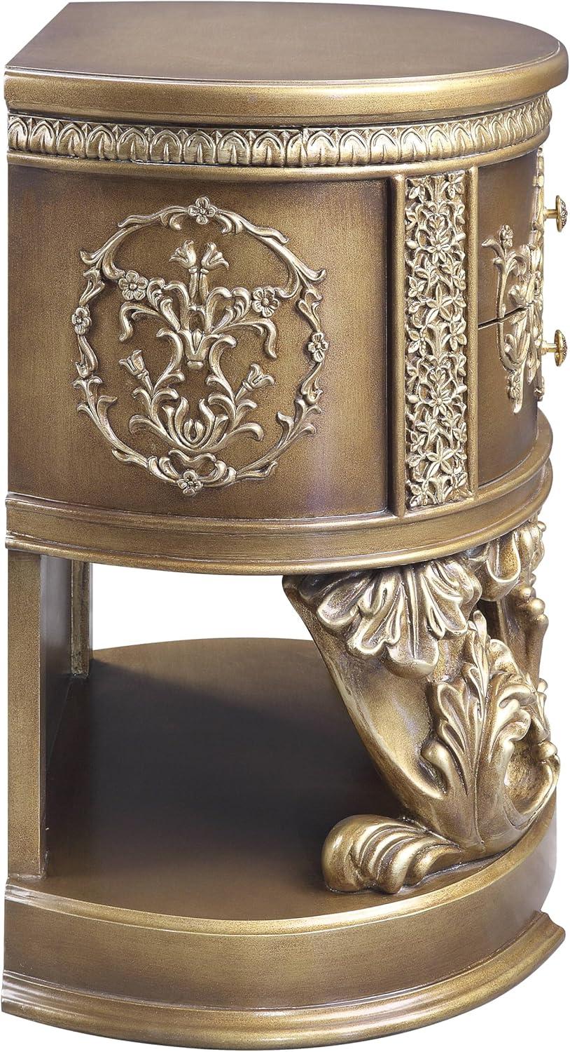Our Take on the Elegant Brown & Gold nightstand: Cozy and Sleek