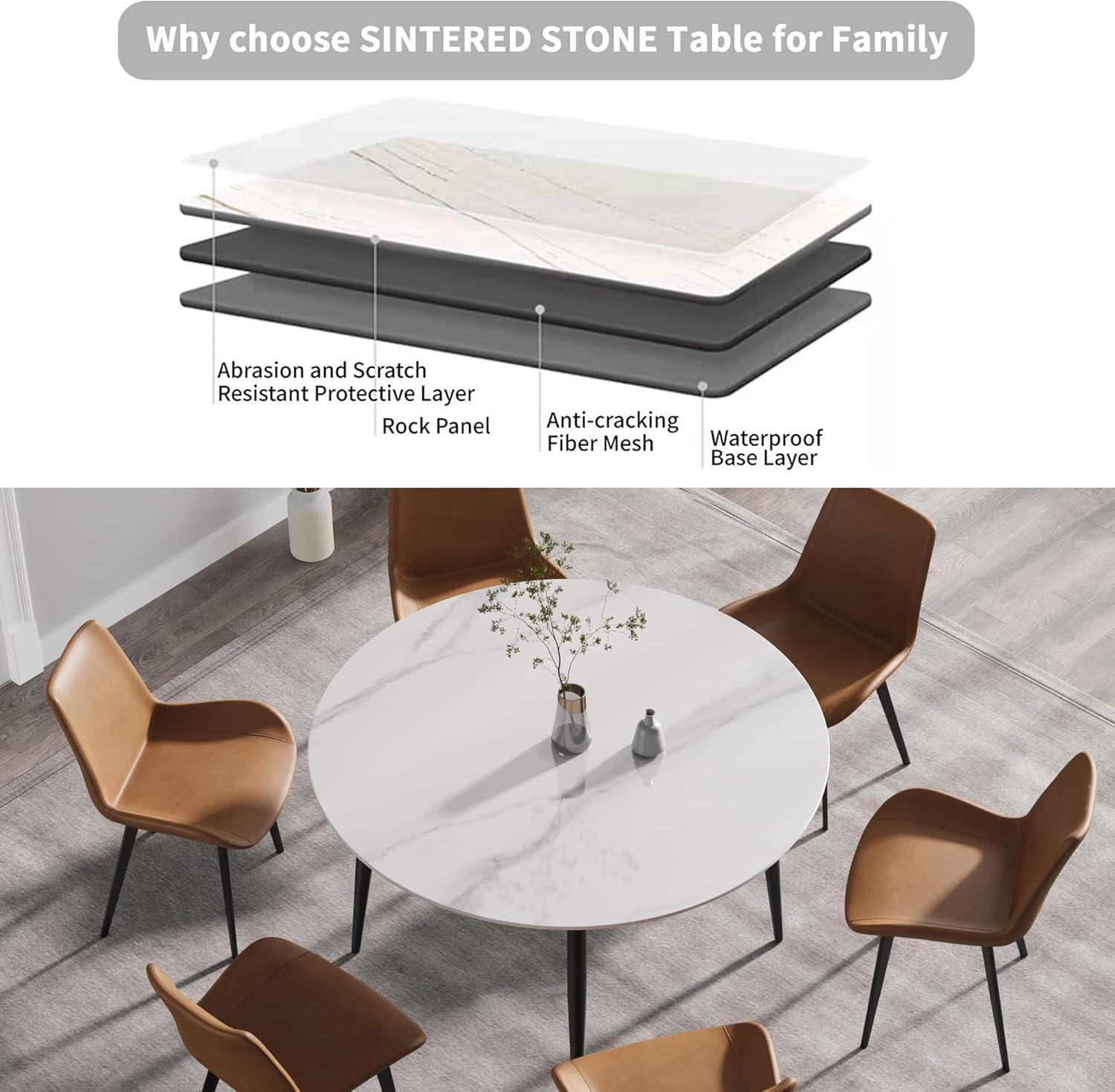 Why we Love Our Modern Round Dining Table ⁤for⁢ 6: Stylish &⁢ sturdy