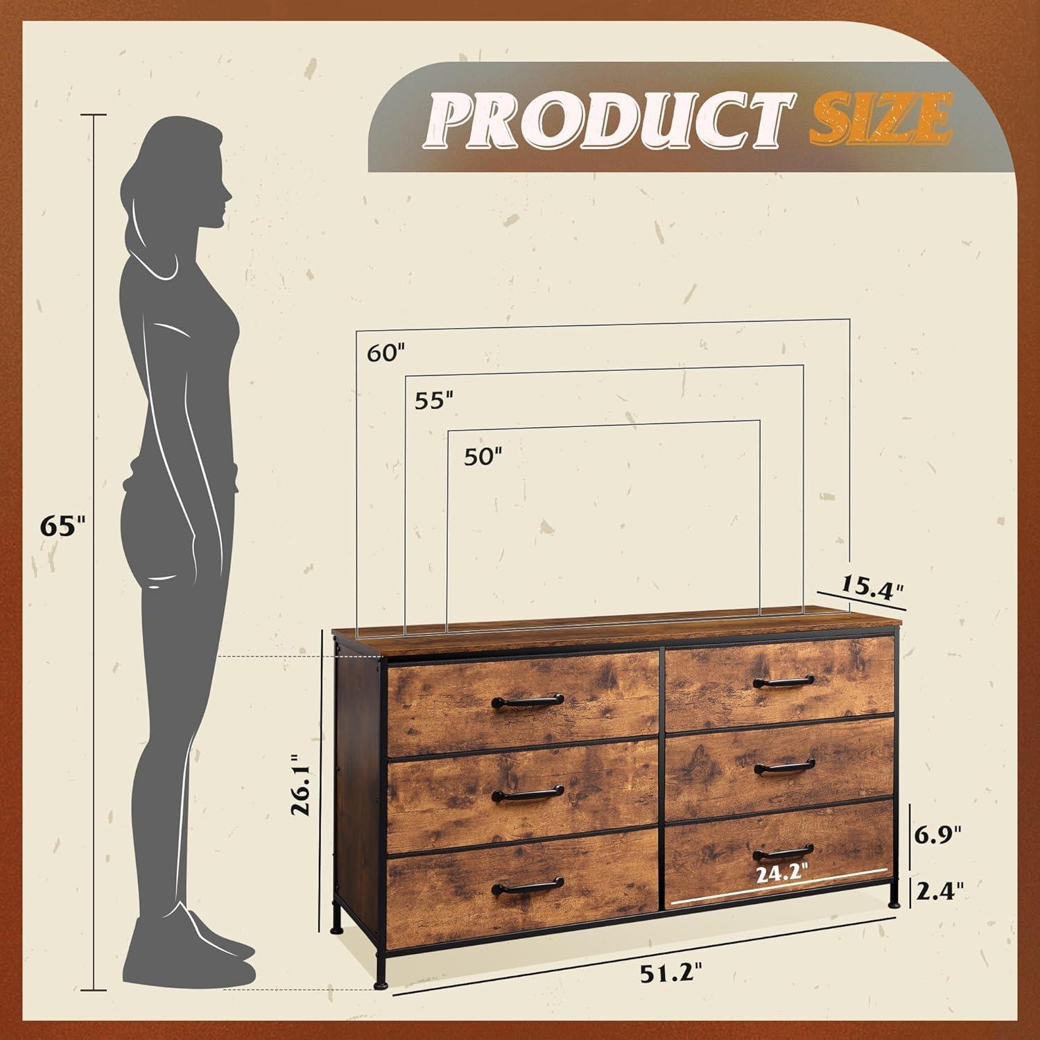 Our Honest⁤ Take on the ‌WLIVE 6-Drawer Fabric Dresser's pros & Cons