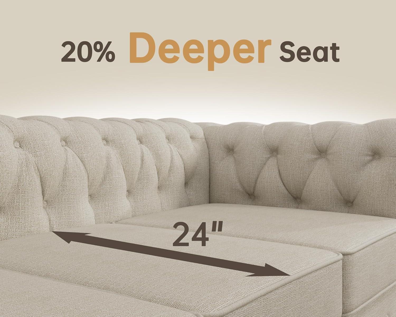 Why we're Loving ⁤the Morden Fort Chesterfield ​Sofa Set