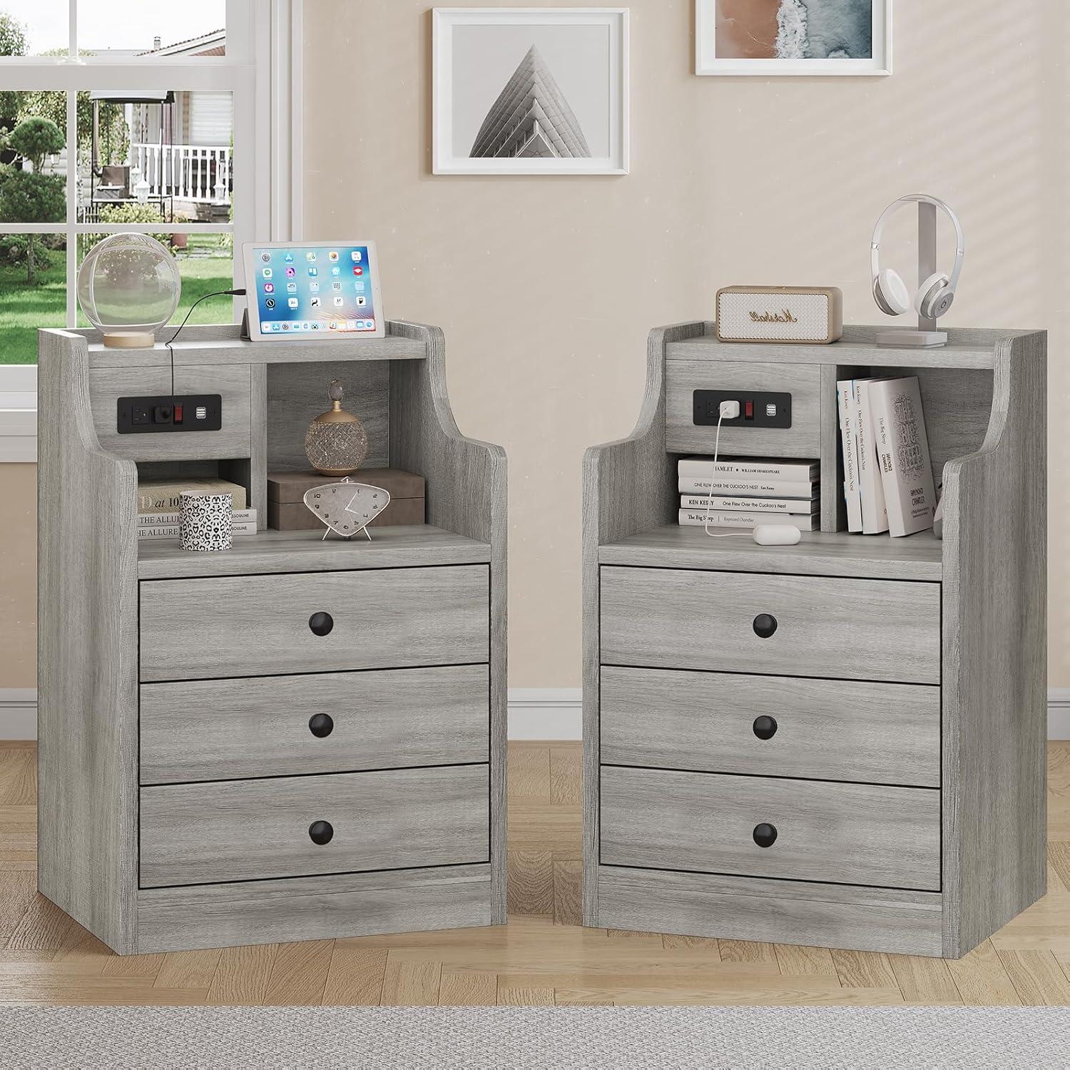 How We Upgraded Our space with the Tiptiper Nightstand & Charging⁣ Hub