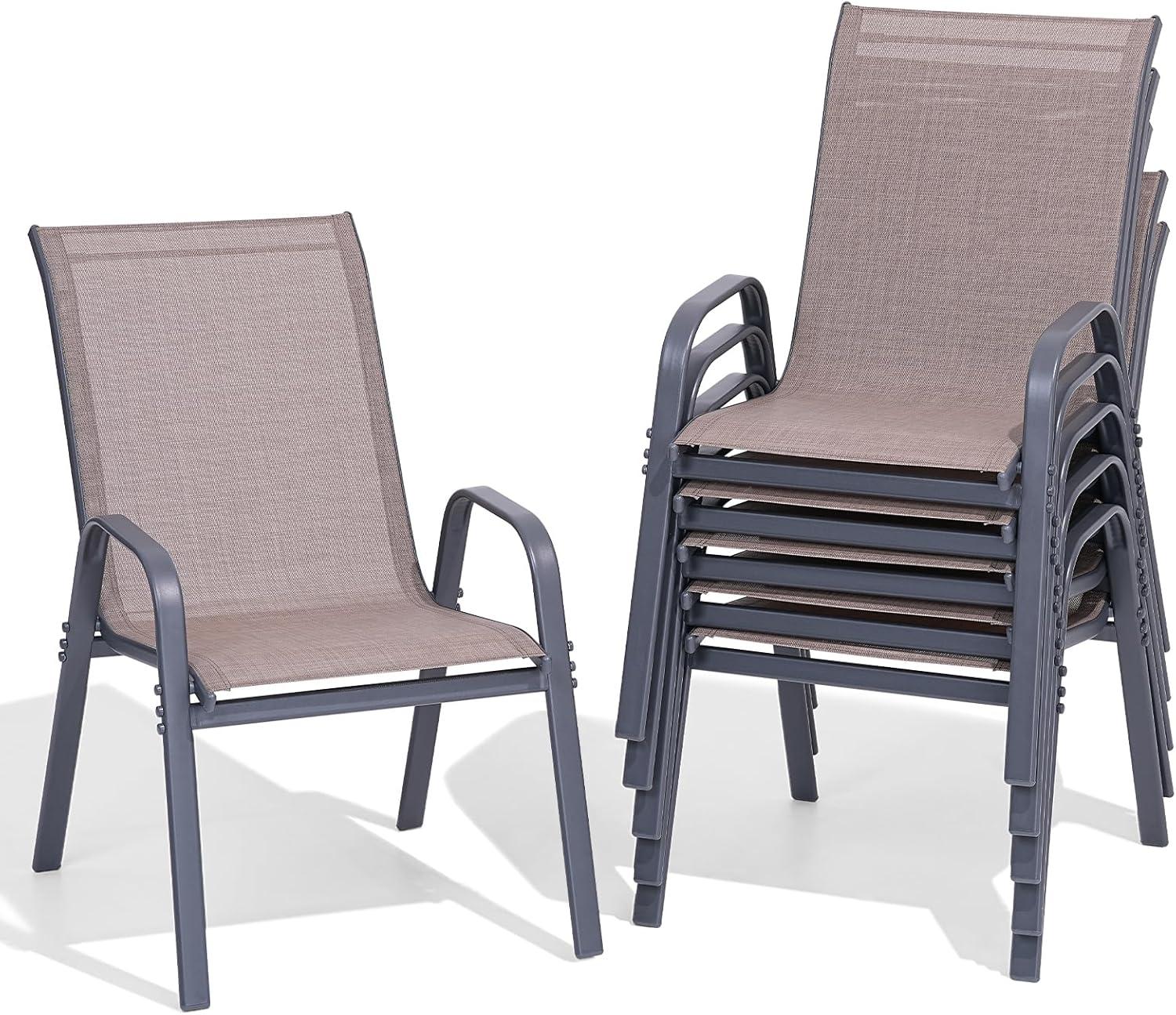 Our Honest Take: Stylish & Sturdy Patio Chairs Set of 6 Review