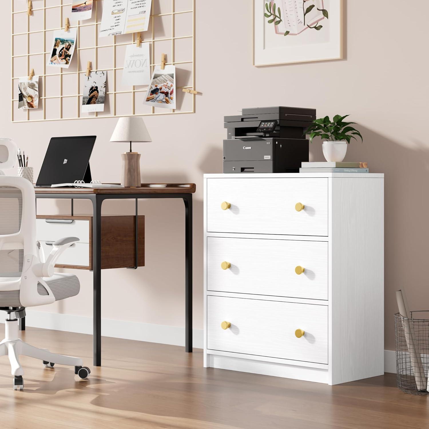 Our Take on Nicehill's 3-Drawer Dresser: Stylish, Compact Storage