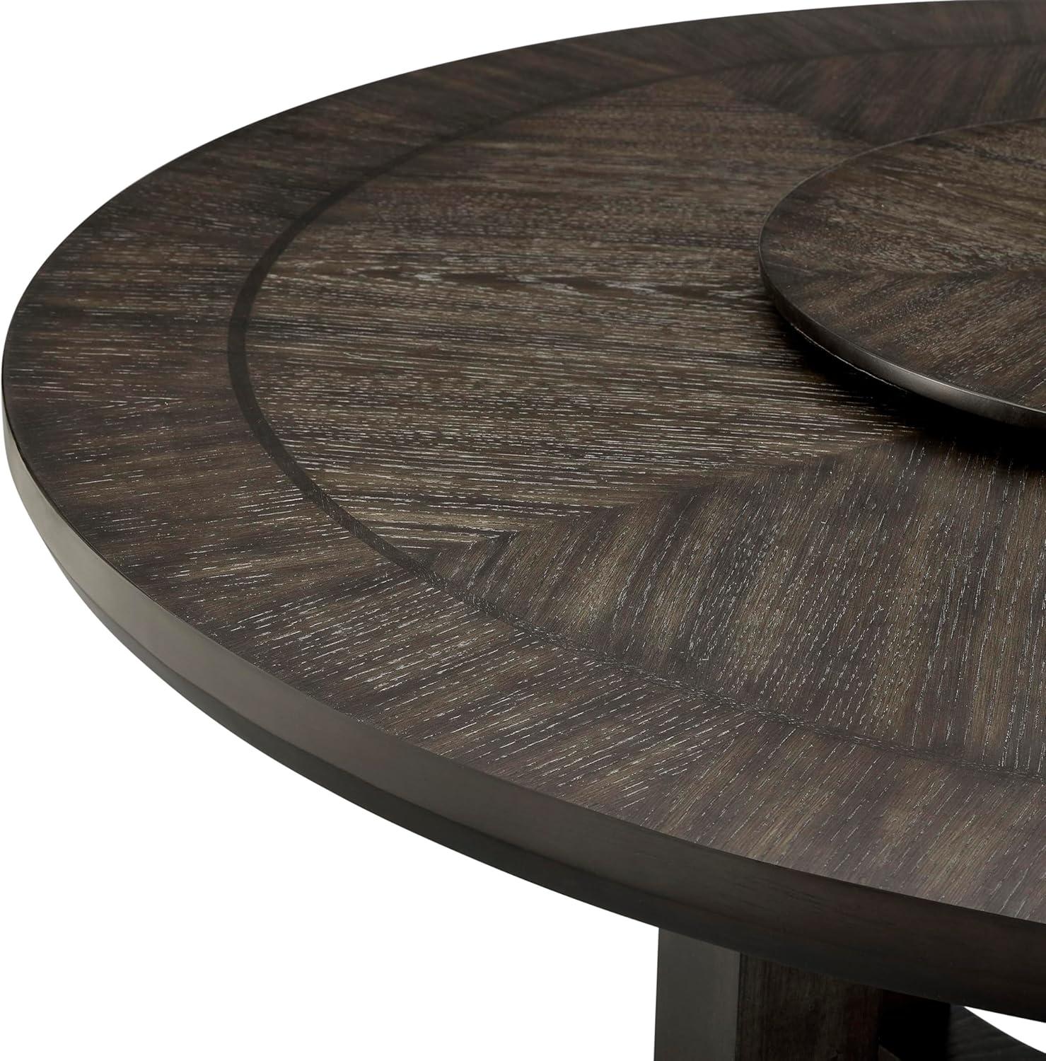 Gather 'Round: Our Take on the Lazy Susan ⁣Dining Table for Six
