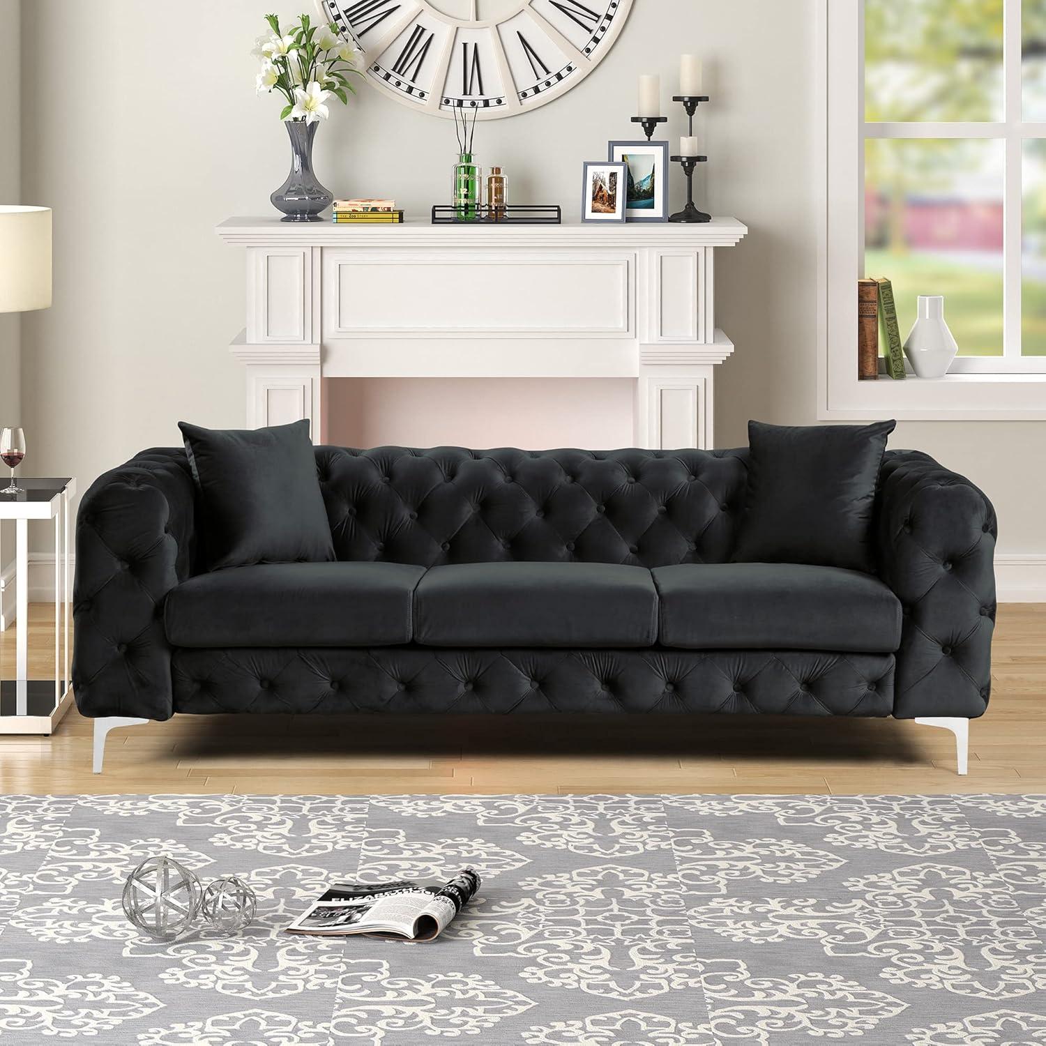 How We Fell‍ for‌ the ⁤Morden⁤ Fort Velvet Couch Set's Chic Comfort