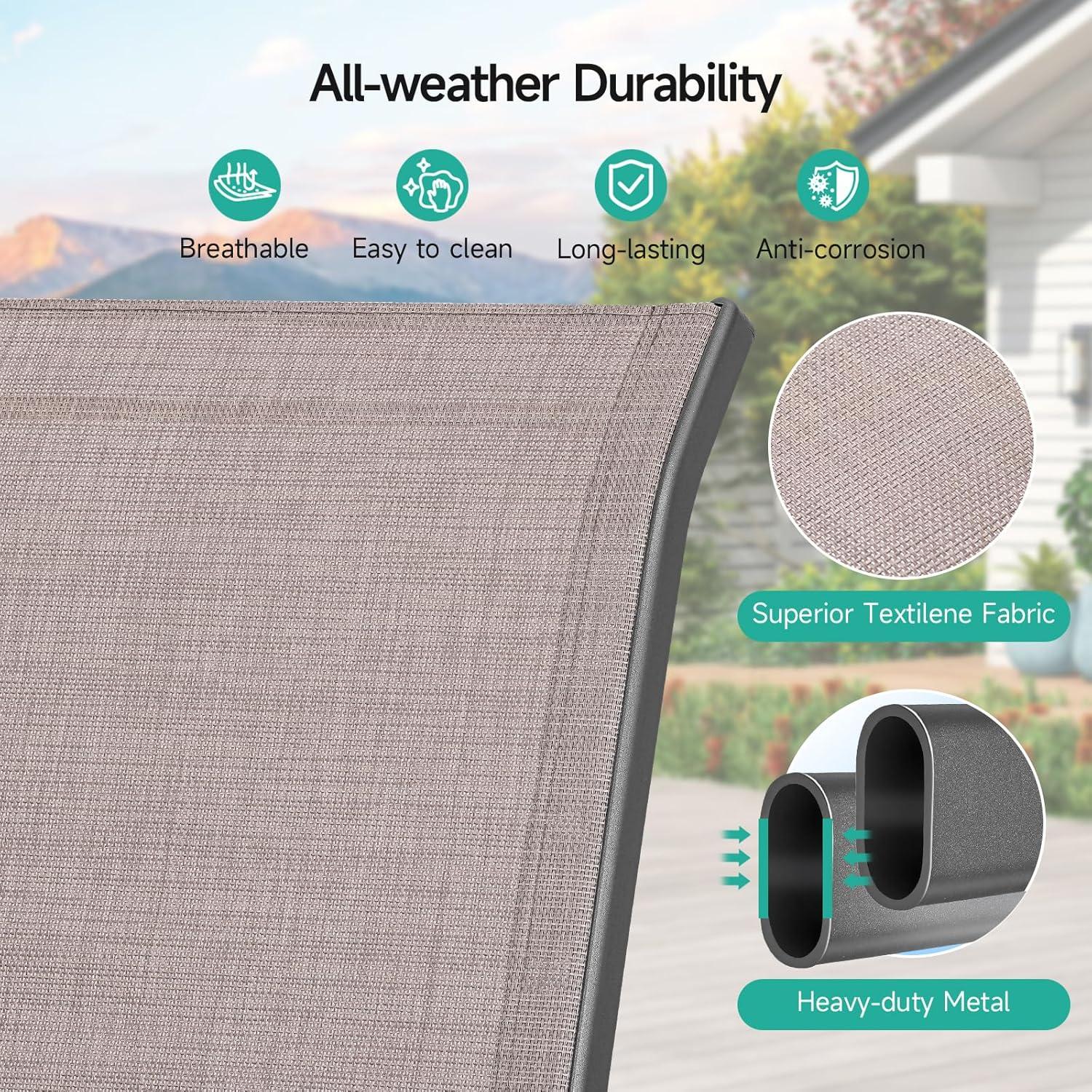 Our Honest Take: Stylish & Sturdy Patio Chairs Set of 6 Review