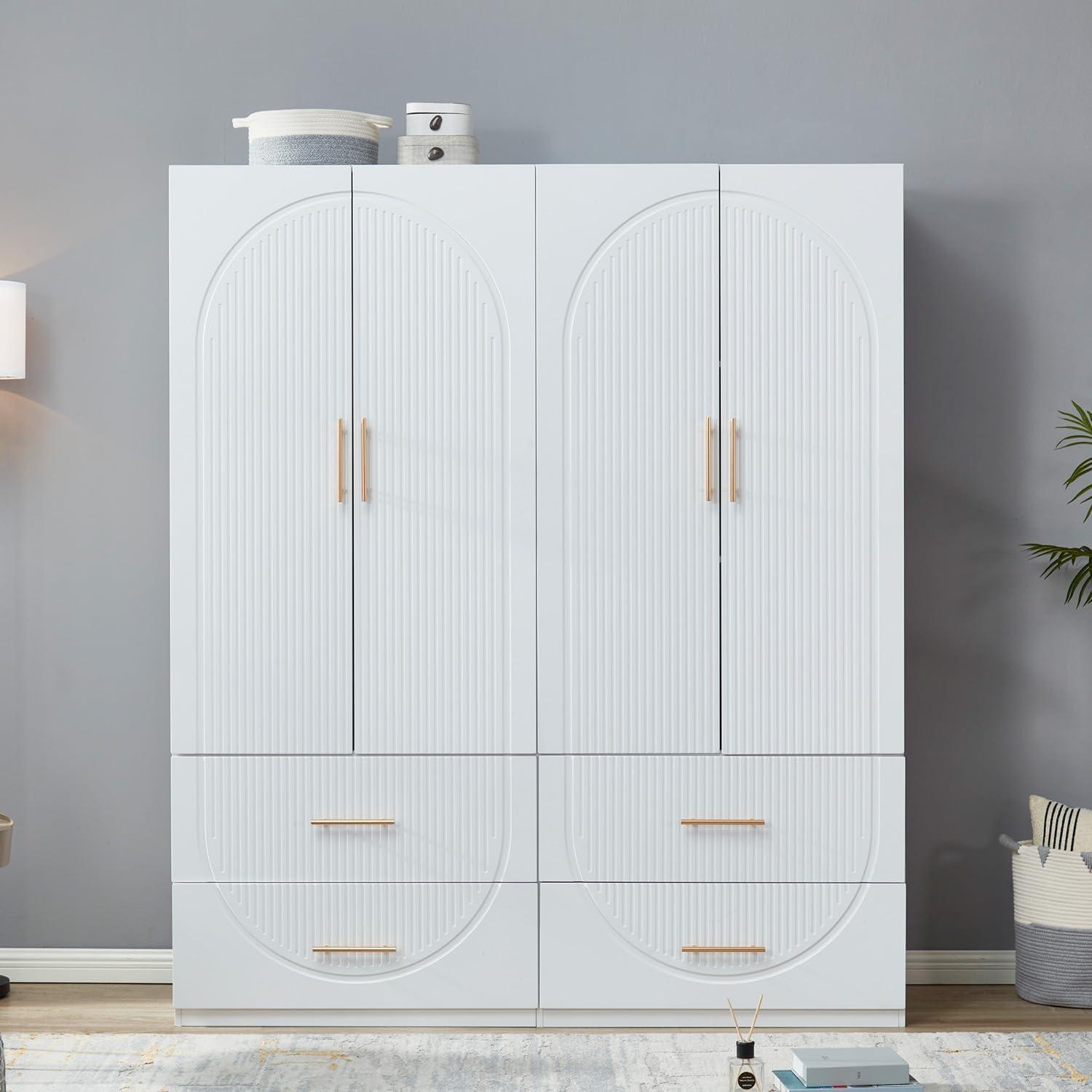 Our Honest Take on the 4-door White ⁤Armoire Wardrobe's Value