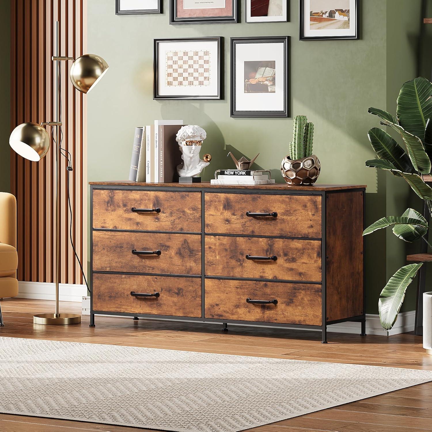 Our Honest Take on the WLIVE 6-Drawer Fabric Dresser's⁢ Pros & Cons