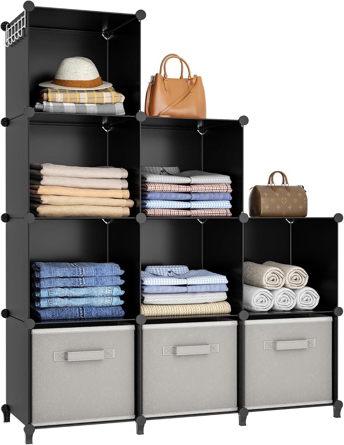 Our Honest Take on HOMIDEC's 9-Cube Portable Closet Organizer