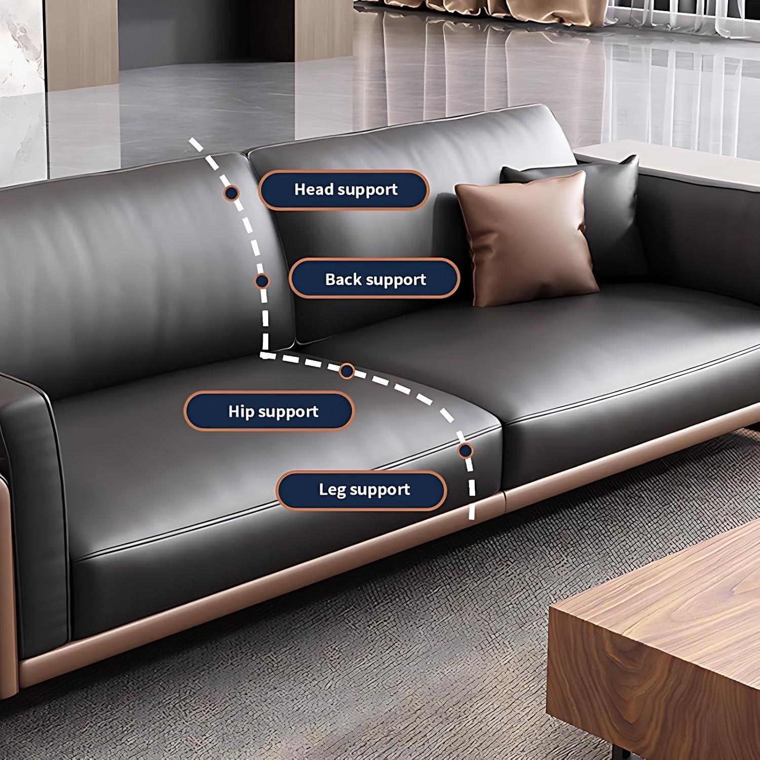 Why We Love Our ​Luxury Genuine Leather Sofa Set:⁢ Comfort & Style Review