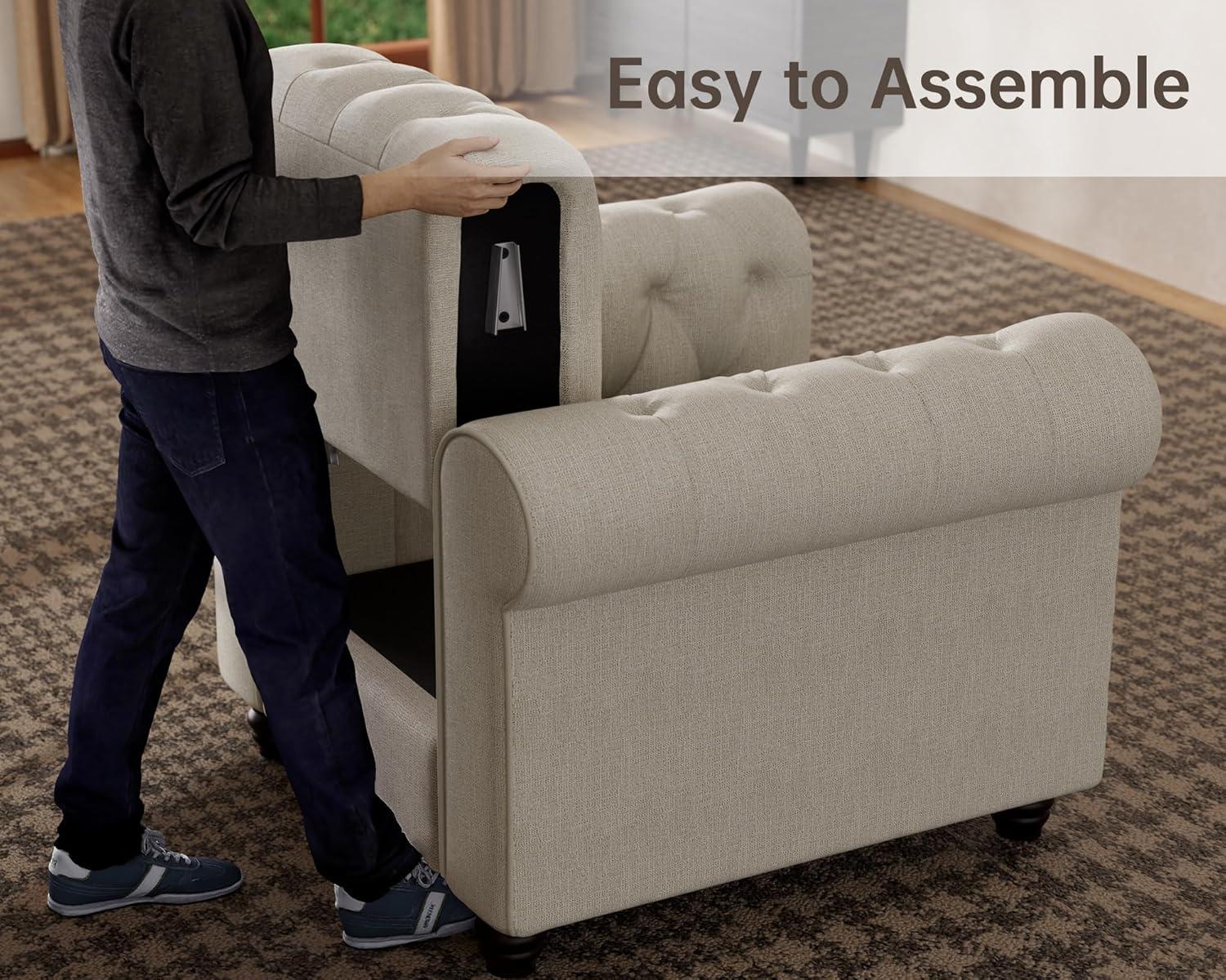 Why We're Loving the Morden Fort ‍Chesterfield Sofa Set