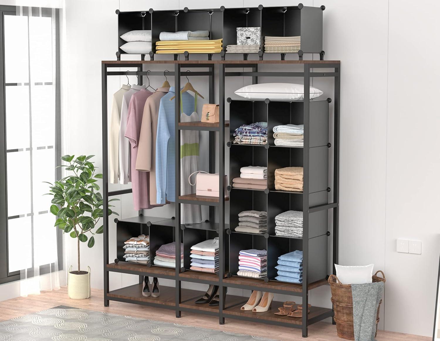 Our Honest Take ​on HOMIDEC's 9-Cube Portable Closet‌ Organizer