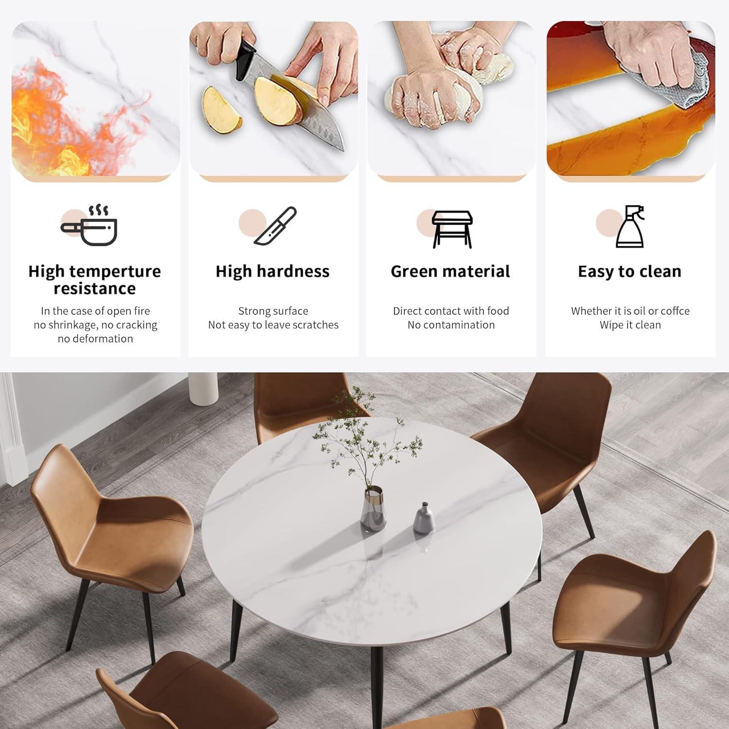 Why We Love ‍Our Modern Round Dining Table for 6: Stylish⁣ & Sturdy