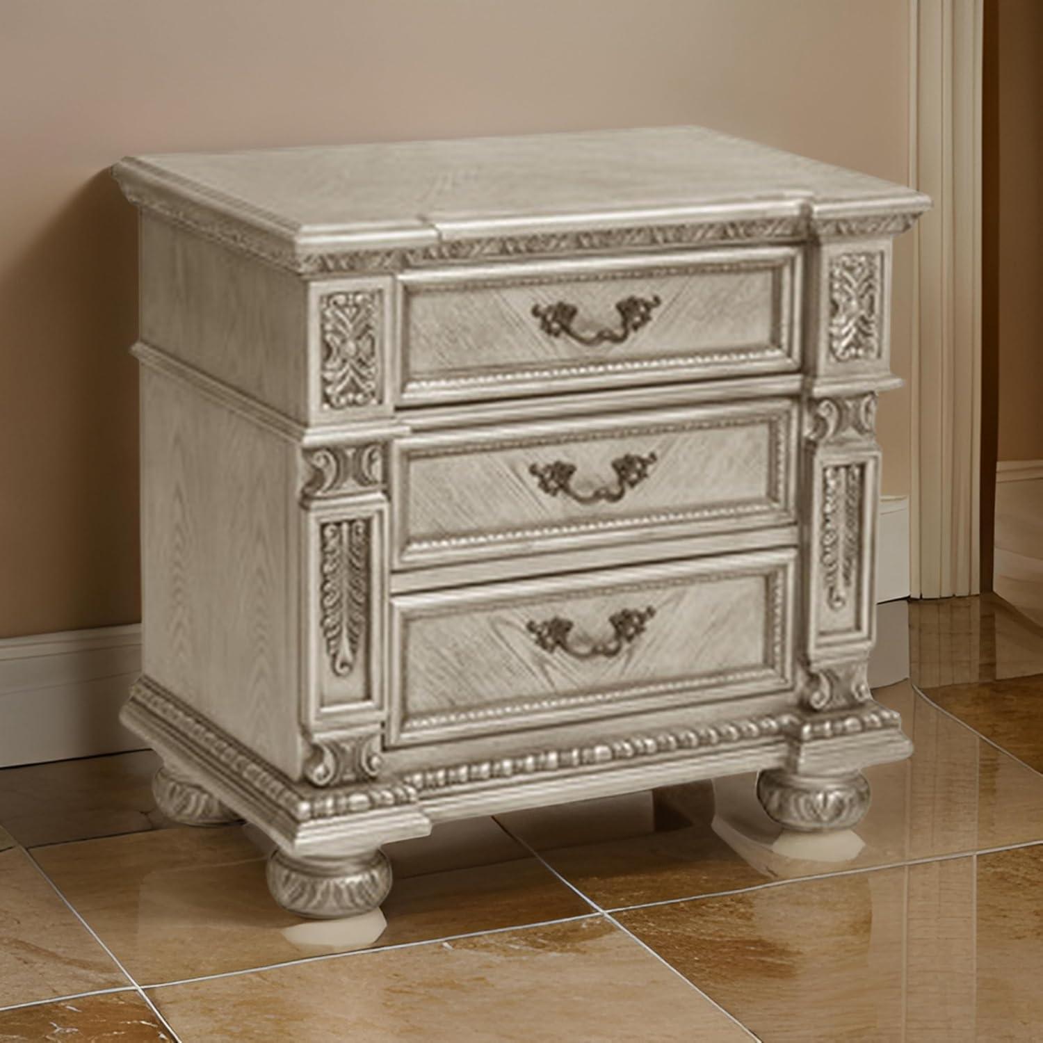 Why We Love the Benjara Lumi Nightstand's Timeless Elegance