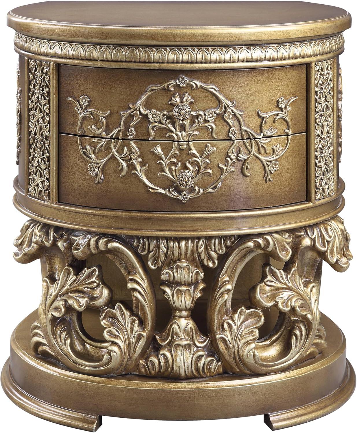 Our Take ‌on‍ the Elegant Brown &‍ gold Nightstand: ⁣Cozy ⁣and ⁢Sleek