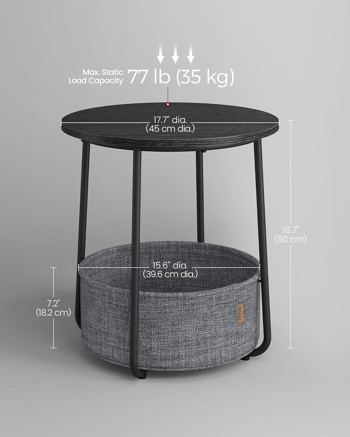 Our take on⁤ the VASAGLE Small Round Side Table's Style & Function