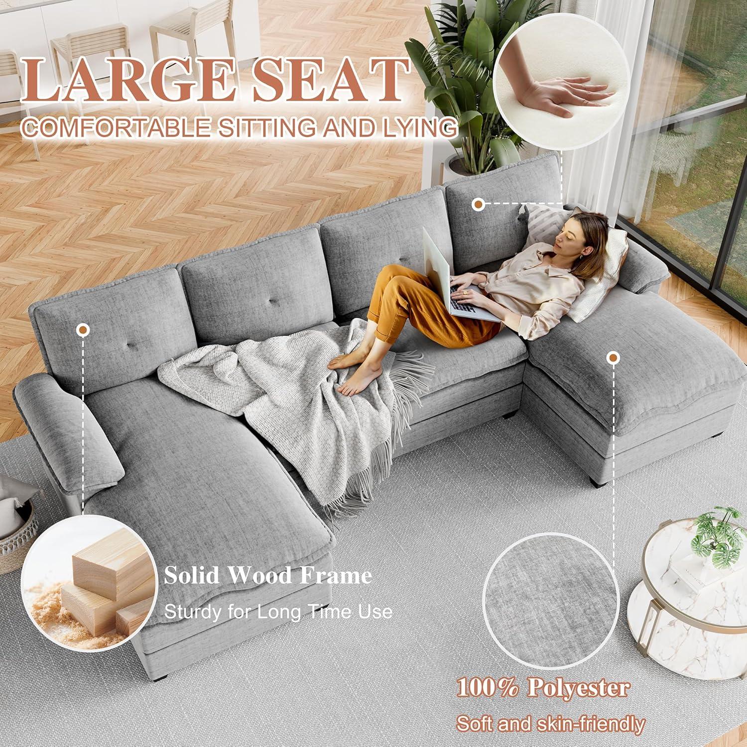 Our Take ⁣on Meilocar's U-Shaped ‌Cloud Couch: ‌Comfort Meets Value