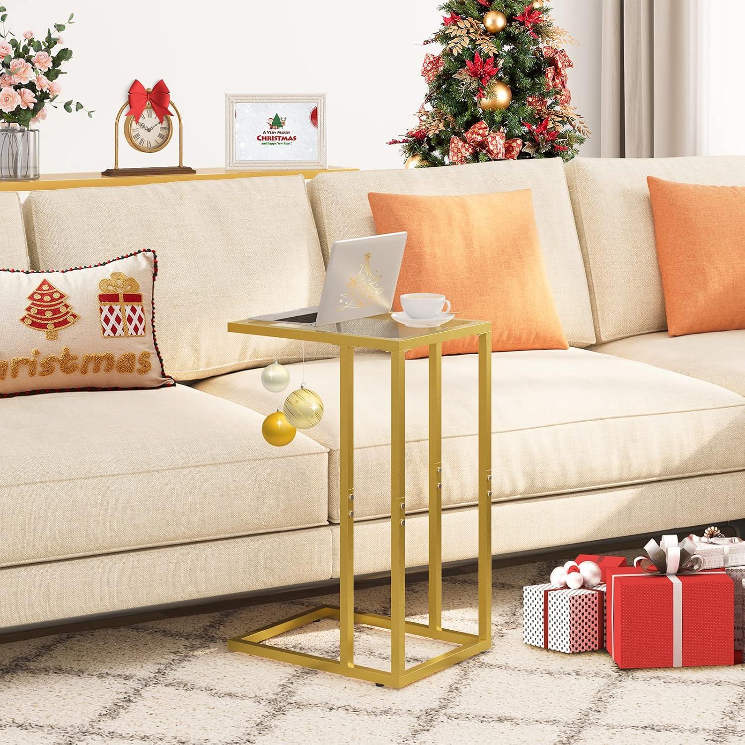 How We Made the Most of Small Spaces with HOOBRO's Stylish C Tables