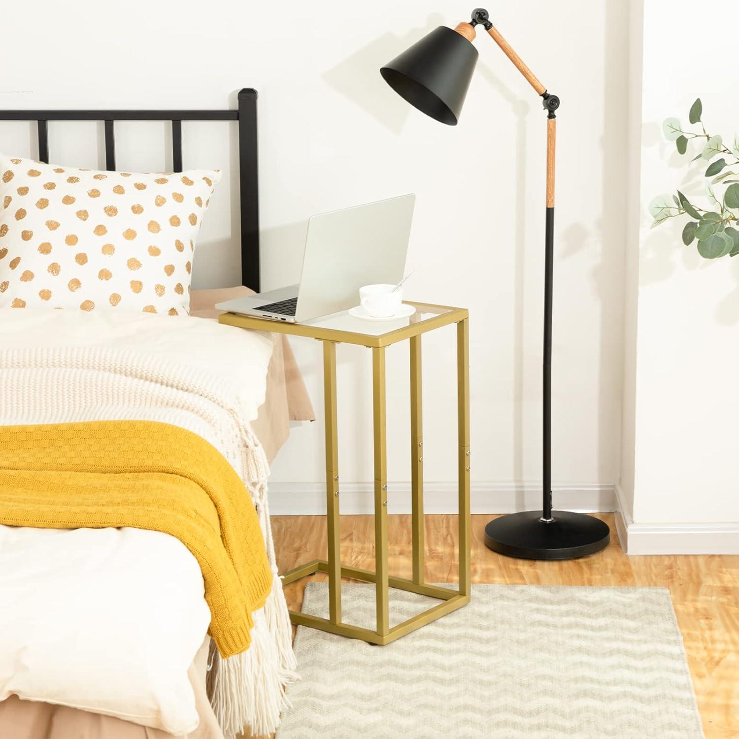 How We Made the Most of Small Spaces with HOOBRO's Stylish C Tables