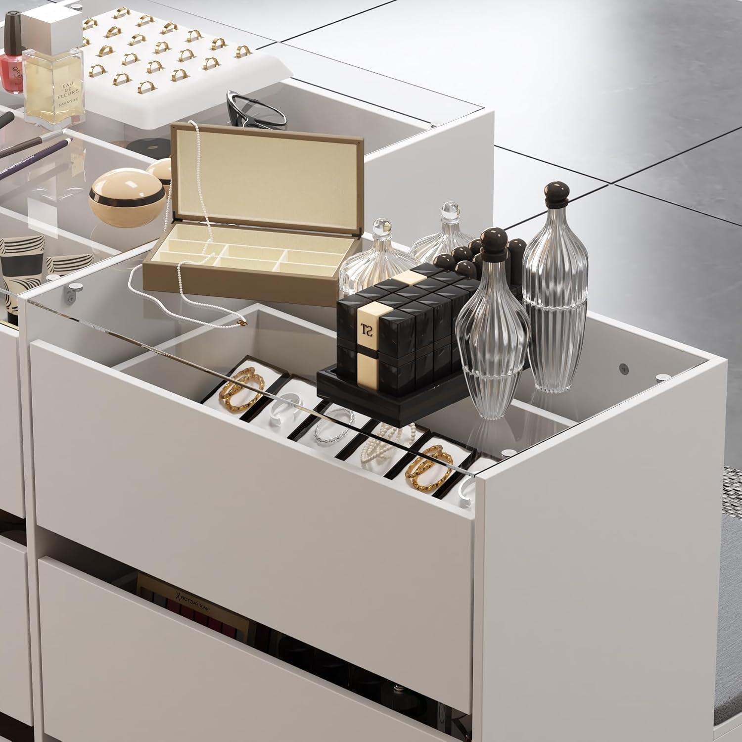 Our Take on the Homsee Wardrobe Island: Stylish Storage & Seating