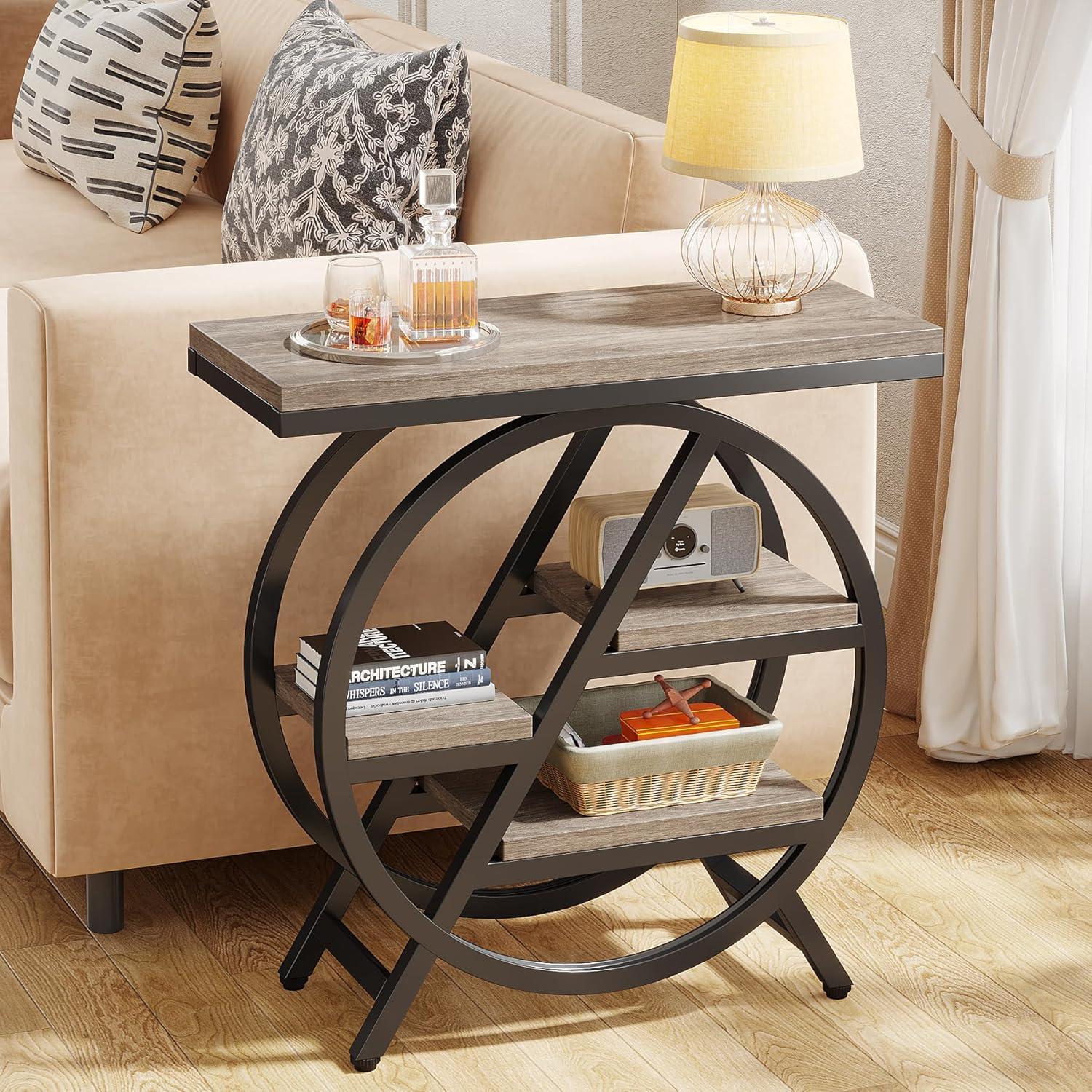 Why We Love LITTLE TREE's 4-Tier⁤ Narrow End Tables Together